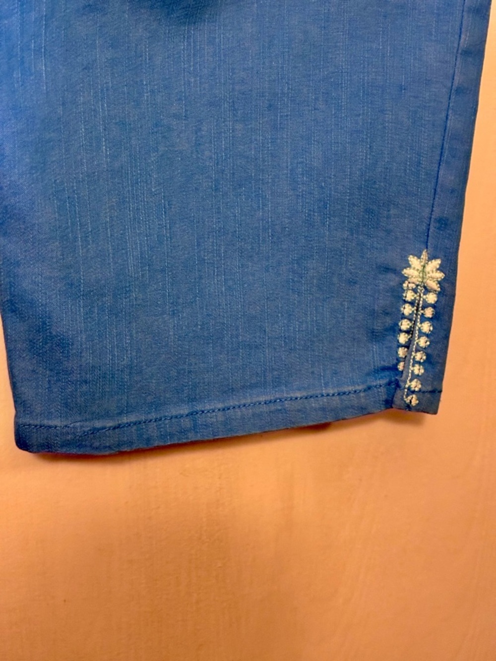 Ruby Rd. Light Blue Stretch Jeggings - Picture 3 of 6